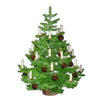 Small Decorated Tree
