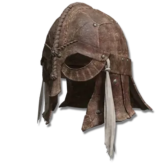 Brave's Leather Helm