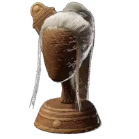 Hanfu Ponytail Wig Head