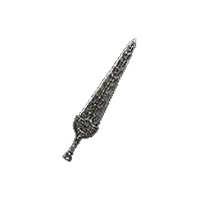 Silver Cinquedea