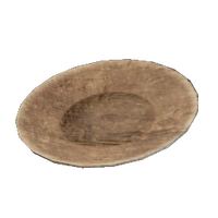 Crude Wooden Platter