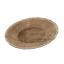 Crude Wooden Platter