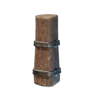 Pinewood Fence Pole