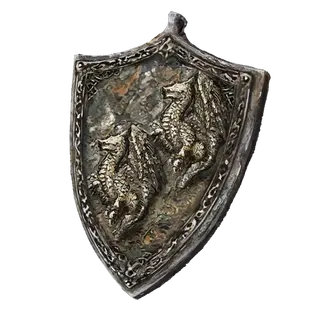 Dragoncrest Shield Talisman +1