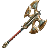 Golden War Hero Axe