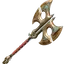 Golden War Hero Axe
