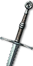 Legendary Feline steel sword - mastercrafted