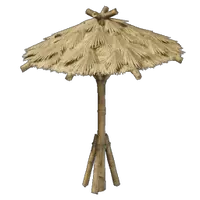Bamboo Palm Leaf Umbrella