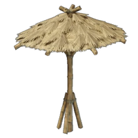 Bamboo Palm Leaf Umbrella