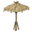 Bamboo Palm Leaf Umbrella