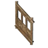 Simple Wooden Handrail