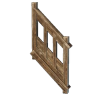 Simple Wooden Handrail