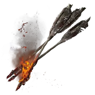 Firebone Arrow (Fletched)