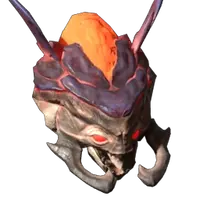 Fell Crimson Critter Queen Head