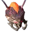 Fell Crimson Critter Queen Head