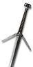 Legendary Griffin silver sword