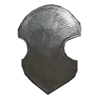 Silver Grooved Shield