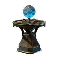 Small Ancient Ground Lamp