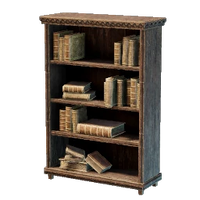 Carved Secret Bookshelf Door