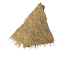 Thatch roof o-corner 45°