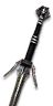 Legendary Manticore silver sword