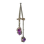 Purple Pendant Light II