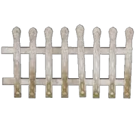 Boreal Wood Garden Fence II
