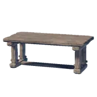 Crude Wooden Table