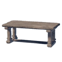 Crude Wooden Table