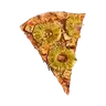 Tofu'd Tuna and Pineapple Pizza