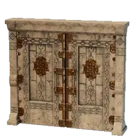 Stone Double Door