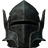 Ebony Plate Helmet