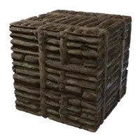Rough Wood Block