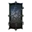 Black Metal Tower Shield