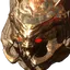 Gold Fell Crimson Critter Queen Trophy