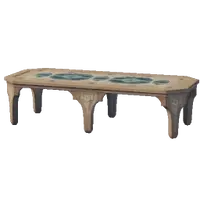 Palm Wood Banquet Table