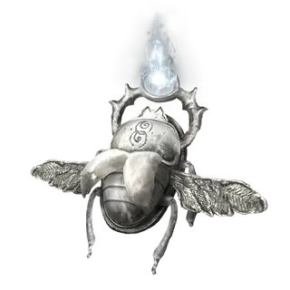 Silver Scarab