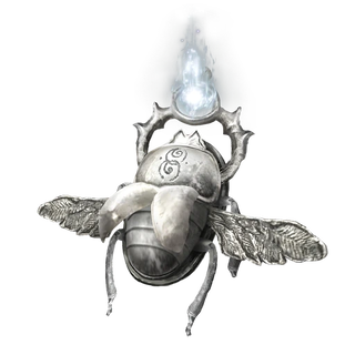 Silver Scarab