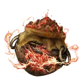 Red Lightning Pot