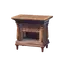 Polished Wooden Bedside Table