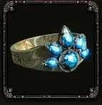 Blue Diamond Ring