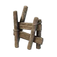 Crude Wooden Fence IV