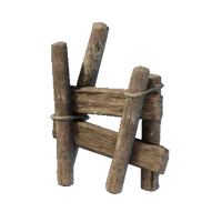 Crude Wooden Fence IV