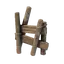 Crude Wooden Fence IV