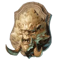 Gold Vukah Brawler Trophy