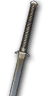 Nine-Tailed Vixen silver sword