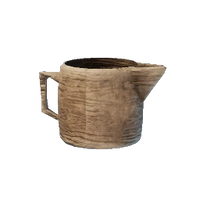 Crude Wooden Jug