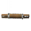Wood iron beam
