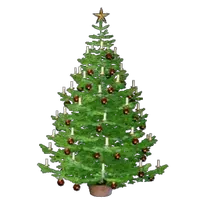 Big Decorated Tree
