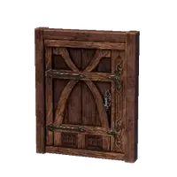 Boreal Wood Door
